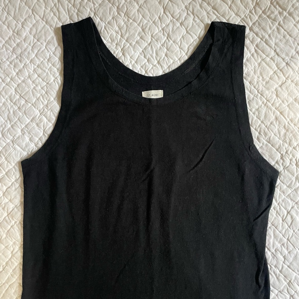 St.Agni Hemp Cotton Tank - Size L